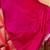 Offwhite and pink pure silk saree with silk mark certified