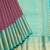 Purple silk saree with silk mark certified