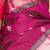 Purplish wine kanchi silk saree with silk mark certified