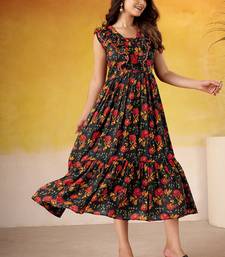 Multicolor Floral printed Frock