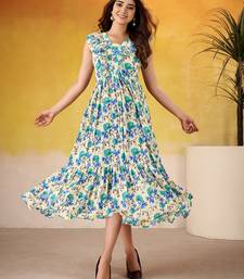 Multicolor Floral printed Frock