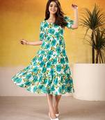 Multicolor Floral printed Frock