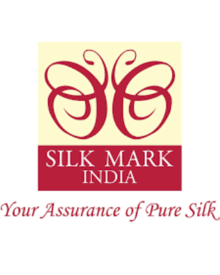 Peach silk saree with silk mark certified 5