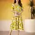 Yellow Floral printed Frock