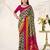 Celebrate Traditions in Printed Tussar Silk Blend Saree