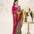 Celebrate Traditions in Printed Tussar Silk Blend Saree
