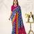 Celebrate Traditions in Printed Tussar Silk Blend Saree