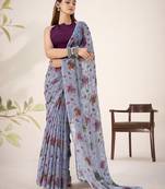Shimmering Beauty in Viscose Lurex Brasso Saree
