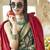 Georgette classic saree with fancy work for ceremonial in dark green