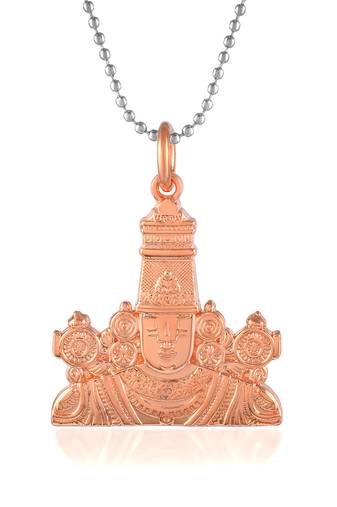 Pure copper tirupati balaji lord venkateshwara pendant for men women