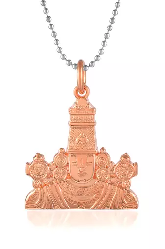 Pure copper tirupati balaji lord venkateshwara pendant for men women