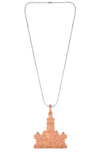 Pure copper tirupati balaji lord venkateshwara pendant for men women