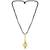 Brass gold plated hanuman gada pendant spiritual chain necklace