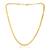 Brass gold plated combo of two necklace for men women