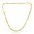 Brass gold plated combo of two necklace for men women