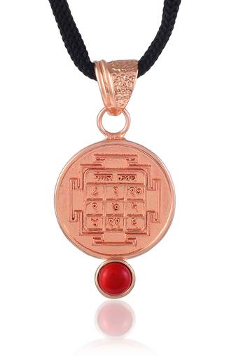 Pure copper faux moonga vedic astrology mangal grah dosh raksha kawach