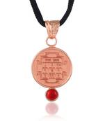 Pure copper faux moonga vedic astrology mangal grah dosh raksha kawach