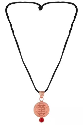 Pure copper faux moonga vedic astrology mangal grah dosh raksha kawach