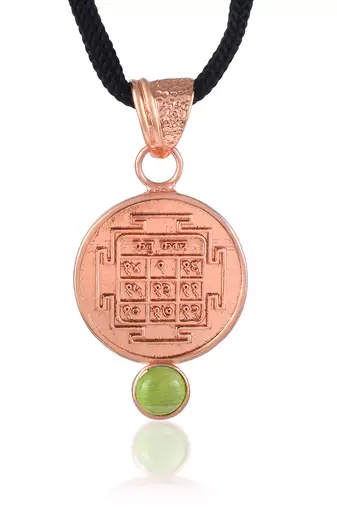 Pure copper cats eye vedic astrology ketu grah dosh raksha kawach