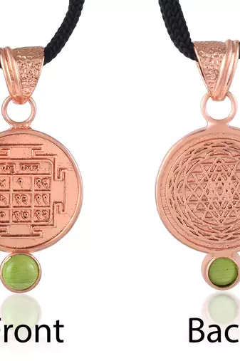 Pure copper cats eye vedic astrology ketu grah dosh raksha kawach