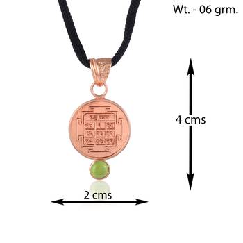 Pure copper cats eye vedic astrology ketu grah dosh raksha kawach 3