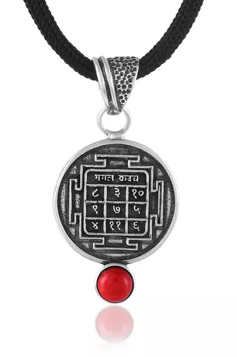 silver faux munga vedic astrology mangal grah dosh raksha kawach