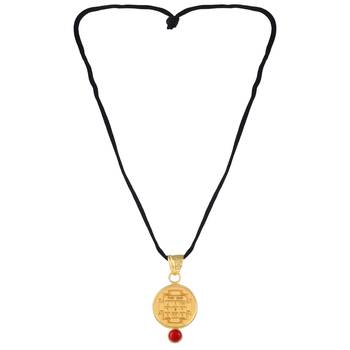 gold plated faux moonga vedic astrology mangal grah dosh raksha kawach 4