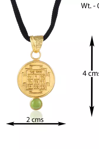 Gold plated chrysoberyl cats eye vedic astrology ketu grah dosh raksha kawach