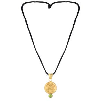 Gold plated chrysoberyl cats eye vedic astrology ketu grah dosh raksha kawach 4