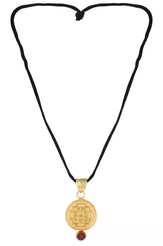 gold plated hessonite gomed vedic astrology rahu grah dosh raksha kawach