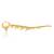 Brass gold plated traditional nath wedding jewellery for women
