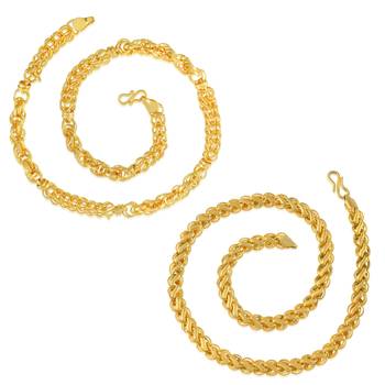 Brass 24kt 1 gram thick and solid bracelet for men 1