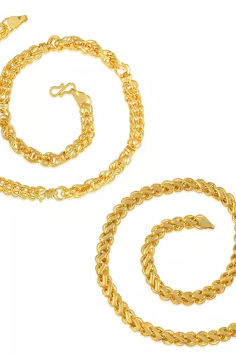 Brass 24kt 1 gram thick and solid bracelet for men