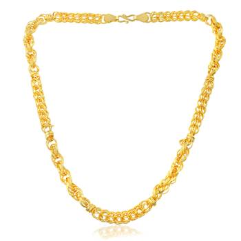 Brass 24kt 1 gram thick and solid bracelet for men 3