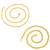 Brass gold plated combo of 2 chain necklace