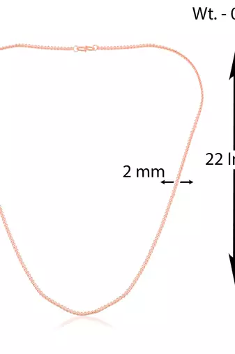 Pure copper chain for men women