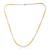Brass dual tone gold silver two tone plating snake chain necklace men women