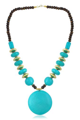 Green jade necklace for women