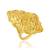 Brass micron 24kt handmade jewellery traditional finger ring for women