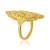 Brass micron 24kt handmade jewellery traditional finger ring for women