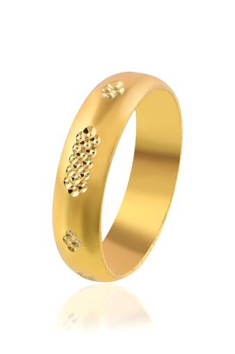 Brass gold plated fashion challa finger ring for men women
