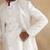Ivory thread and sequins embroidered indowestern for men