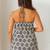 Women   s 100% cotton printed halter neck short kurti     back elastic, side slits, tie-up neck | casual summer wear