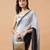 Square chic diva brass bag
