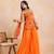 Marigold floral printed tube kurta plazzo set