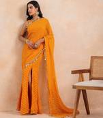 Yellow leheriya multi-styling set