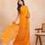 Yellow leheriya multi-styling set
