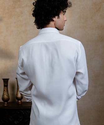 White embroidered british shirt 2
