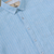 Sky blue striped pure linen shirt