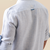 White micro-check pure linen shirt